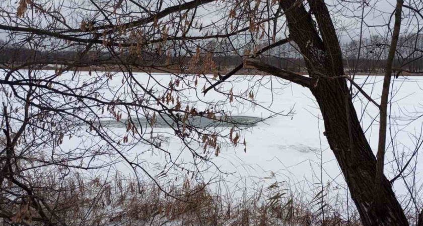 Липецкие спасатели вытащили из реки провалившегося мужчину