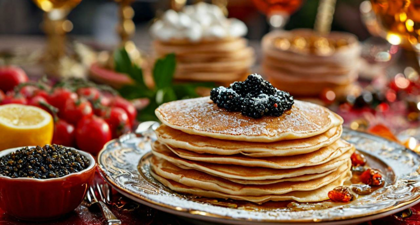 15% липчан предпочитают блины с икрой