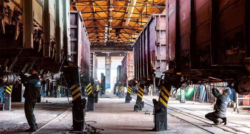 Липецкое дочернее предприятие ПГК отремонтировало 3,6 тыс. вагонов в 2024 году