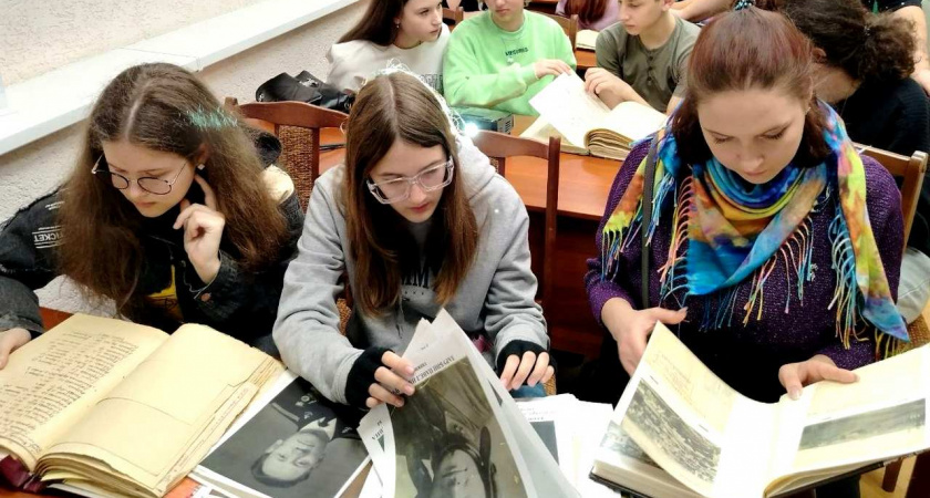 Липецкие школьники анимируют архивные фото времен Великой Отечественной войны