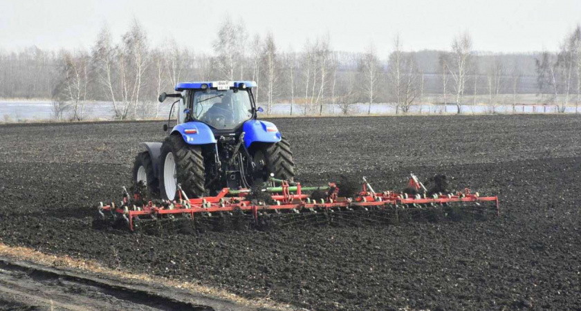 Липецкие аграрии засеяли яровыми 13 тысяч гектаров