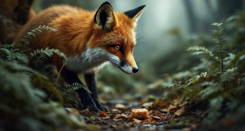 Съедобные вакцины от бешенства для диких животных оставляют в липецких лесах ветеринары 