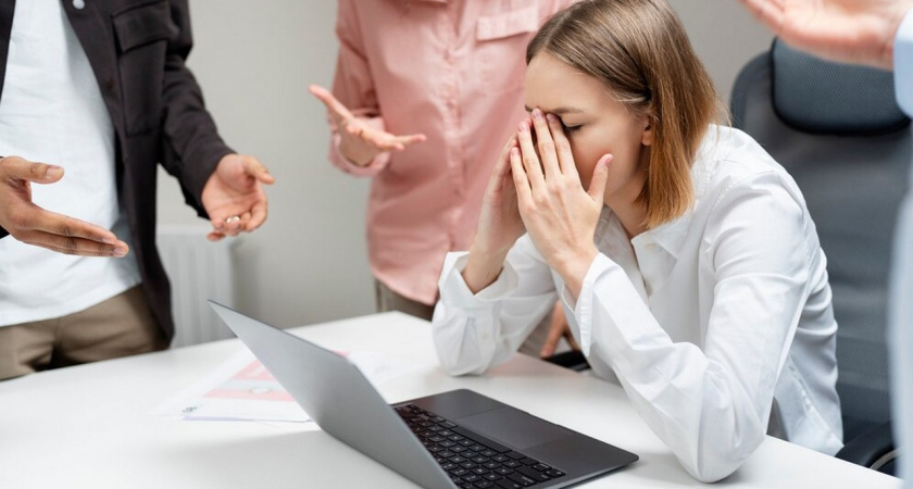 Чаще всего на работе жители Липецкой области конфликтуют с коллегами