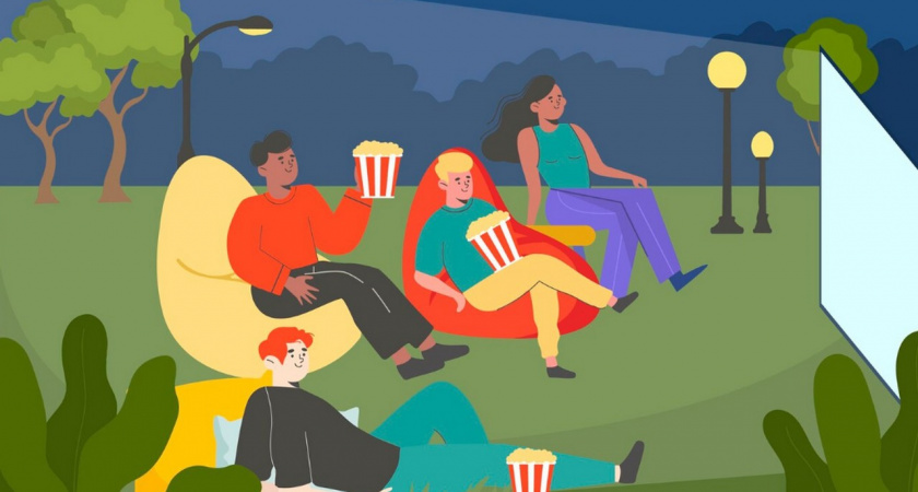 В Липецке стартуют летние кинопоказы во дворах