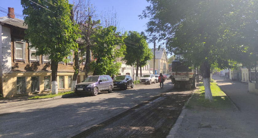 В Липецкой области дорогу отремонтировали по просьбе родственников бойцов