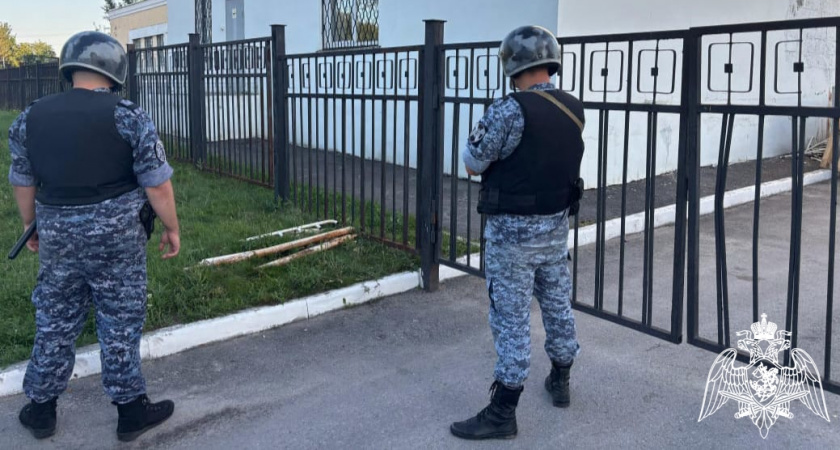 Липецкие росгвардейцы обеспечивали безопасность жителей на Дне ВДВ