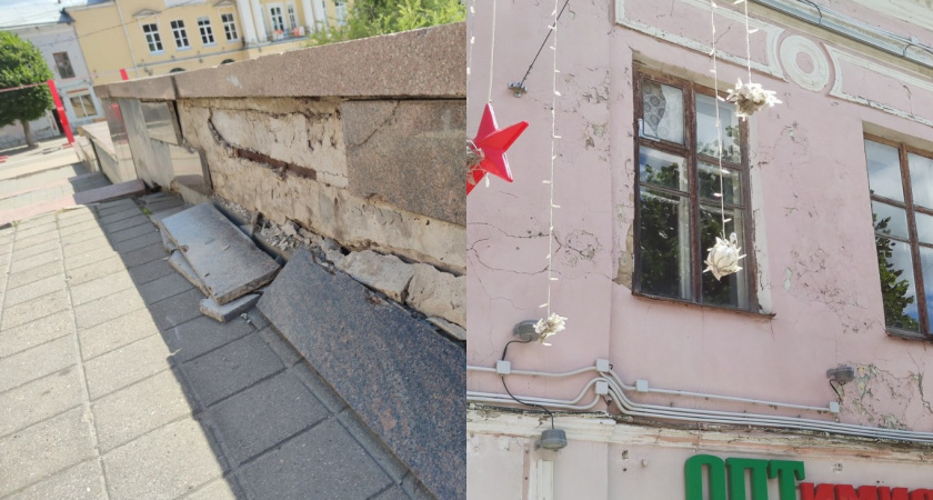 Разруха в центре исторического города взбудоражила жителей Ельца
