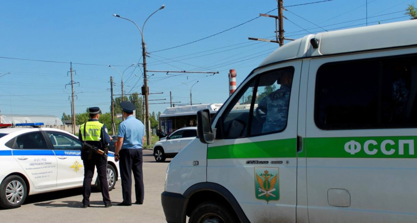 Автомобили липецких неплательщиков могут пойти с молотка