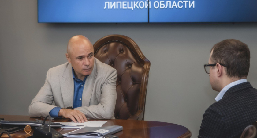 Губернатор Артамонов встретил героя программы «Гордость Липецкой земли»