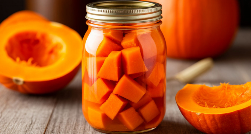 Вместо надоевшего ананаса на Новый год: тыква, которую все примут за ананас – заготовка к праздничному столу