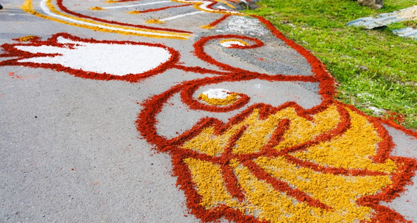 Волченские узоры из песка получили международное признание