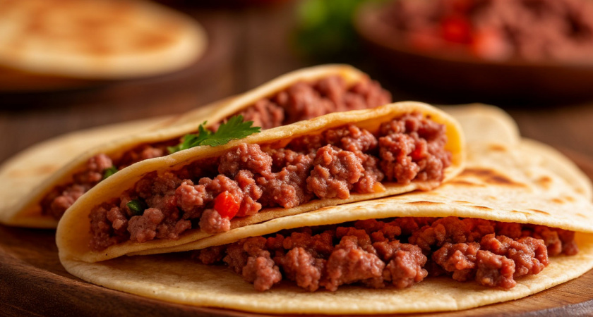 Устали от котлет? Приготовьте сочные лепешки с фаршем на сковороде