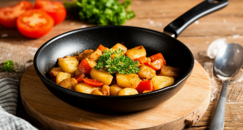 Как вернуть сковороде чистоту без химии: простой способ с водой и льдом