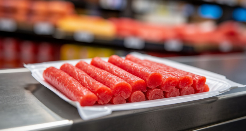 Нашла нужную надпись на пачке крабовых палочек — покупаю сразу 5 пачек. Исключительно рыба без сои