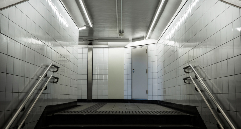 Липецкий переход у Нижнего парка потек после капремонта