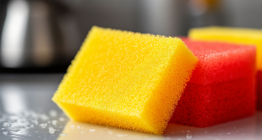 Почему губки для мытья посуды разного цвета: что нужно знать и как их правильно использовать