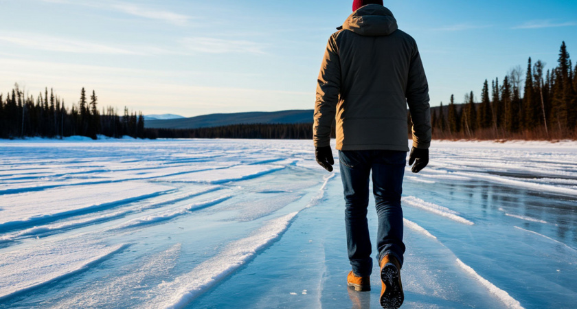 Больше не скольжу: проверенный способ "прокачать" подошву против гололеда