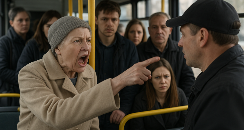 Пассажирка маршрутного автобуса получила наказание за драку в Ельце