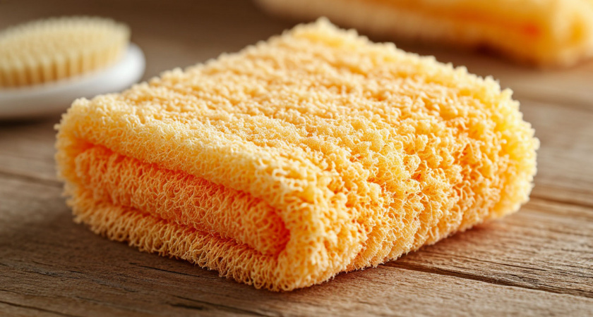 Не спешите выбрасывать старый тюль: как сшить мочалку, которая прослужит годами