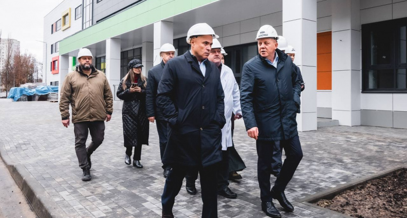 В Липецке заканчивают возведение детского хирургического комплекса