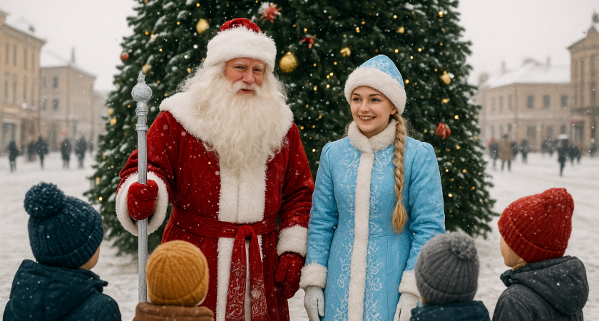 Липецкая резиденция Деда Мороза открылась в Нижнем парке