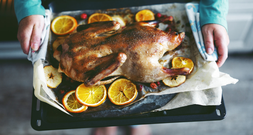 Духовка делает всё сама: апельсиново-медовая курица для идеального вечера