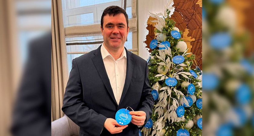 Сергей Курбатов исполнил новогоднее желание липецкого мальчика