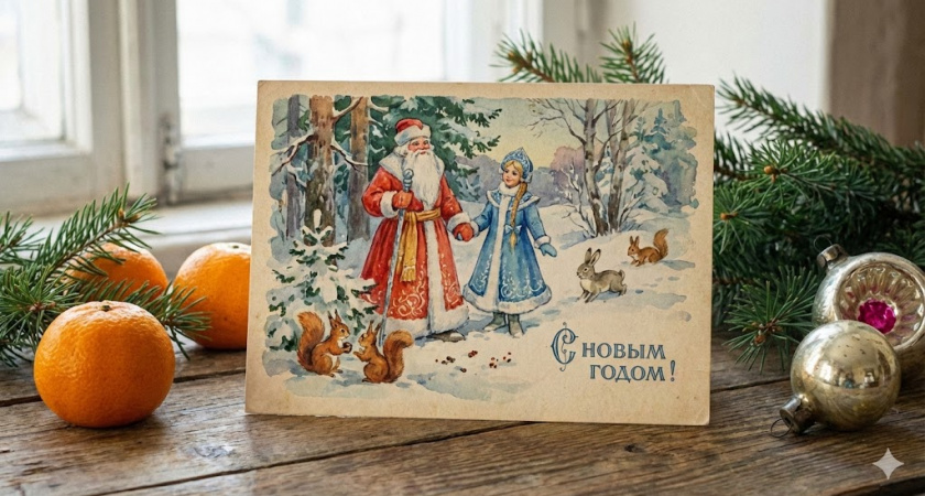 Краеведческий музей открыл выставку новогодних открыток СССР