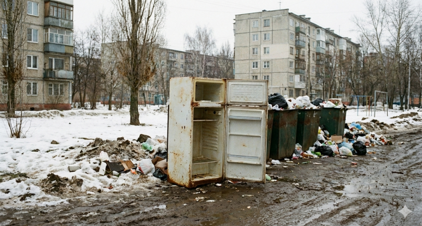 Липчанин заплатит 50 тысяч за холодильник возле мусорного бака