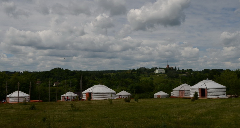 Елецкий парк "Аргамач" получил палаточный городок на 800 мест