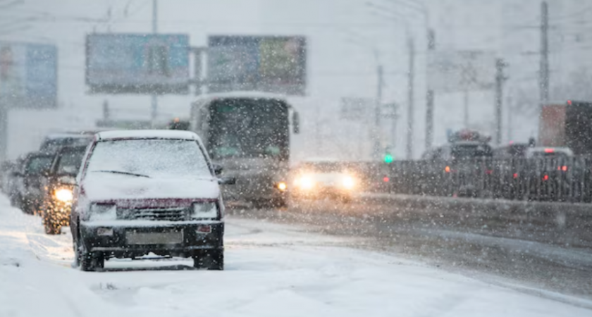 Липецкие дороги превратятся в каток после оттепели