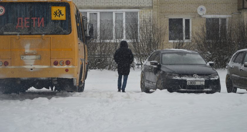 Липецким родителям разрешили оставлять детей дома из-за сильных морозов