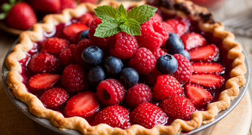 Кладу горстку ягод на тесто — и в духовку: пеку такой пирог круглый год, и все равно требуют добавки