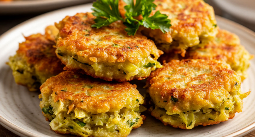 Готовлю на завтрак вместо пирожков: вкусные оладьи с капустой – готовятся быстро, все берут с собой