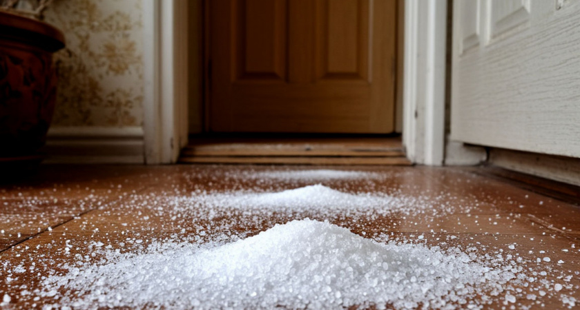 Щепотка соли вдоль плинтуса перед сном: эта старинная мудрость помогает защитить дом - актуально в наши дни