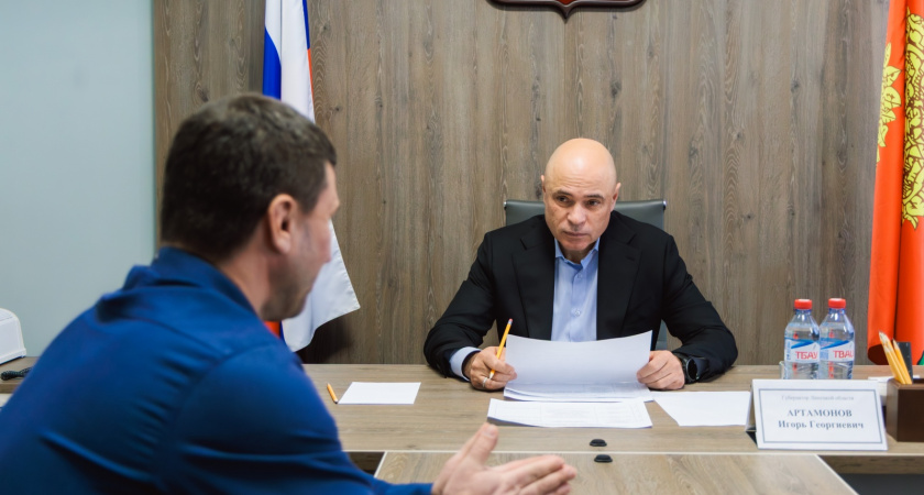 Артамонов выслушал жалобы и предложения липчан на личном приёме