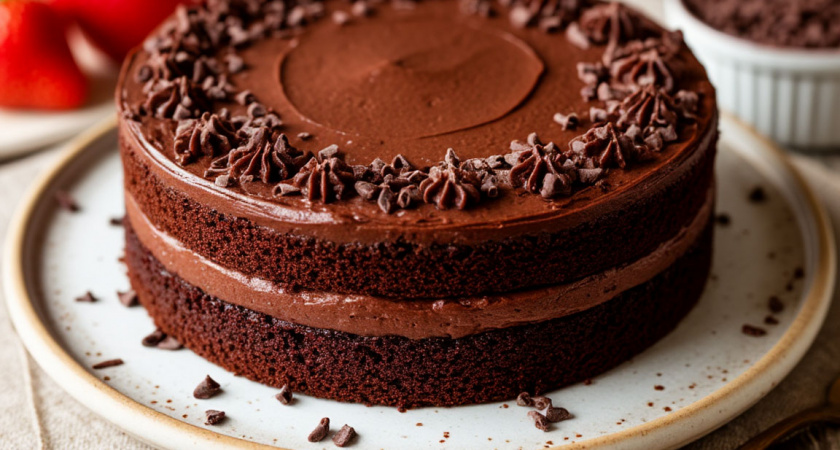 Шоколадный торт за 15 минут: готовится без миксера, а вкус как в дорогой кондитерской