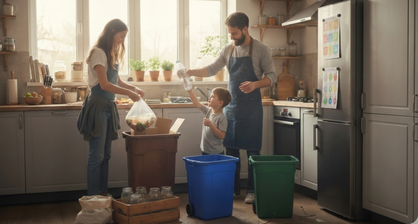 Липецкая область вошла в тройку лидеров по раздельному сбору мусора