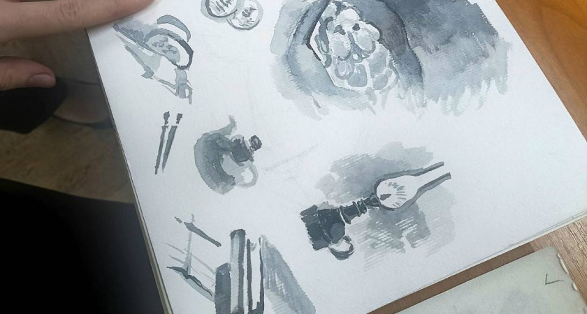 Липецкие студенты-дизайнеры познакомились с шедеврами книжной иллюстрации в педуниверситете