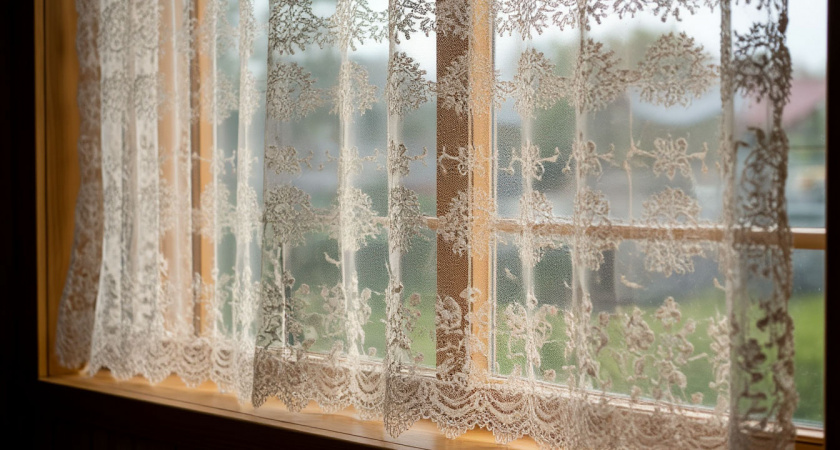 Кружевной тюль больше не в тренде: чем советуют заменить громоздкие ткани для трендового ремонта