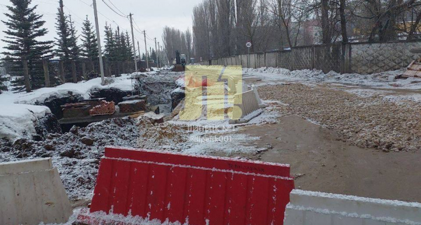 Жительница Липецка пожаловалась на закрытую дорогу