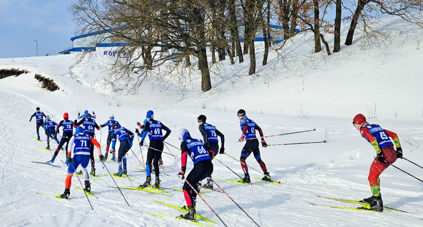 В Ельце прошли финальные гонки лыжного Кубка