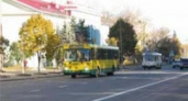Две недели автобусы будут ездить с горящими фарами