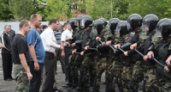 Милиционеров Липецка учили тому, как освобождать дороги от митингующих