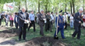 В Липецке ветераны заложили «Аллею Патриотов»