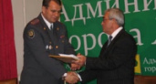 Впервые милиционеров наградили в мэрии