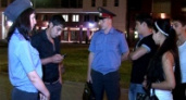 Полиция взялась за молодежь