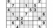 Математик составил самую сложную в мире головоломку-судоку