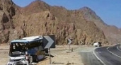 В Египте в аварию опять попал автобус с русскими туристами