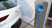 В Липецке открылась первая зарядная станция для электромобилей